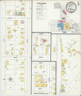 Mount Morris Illinois 1893 - Fire Insurance Index - Old Map Reprint