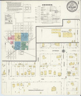 Mount Pulaski Illinois 1910 - Fire Insurance Index - Old Map Reprint