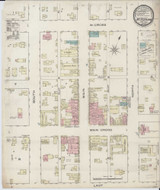 Mount Sterling Illinois 1885 - Fire Insurance Index - Old Map Reprint