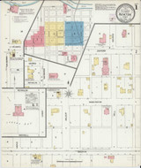 Newton Illinois 1902 - Fire Insurance Index - Old Map Reprint