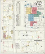 Olney Illinois 1902 - Fire Insurance Index - Old Map Reprint