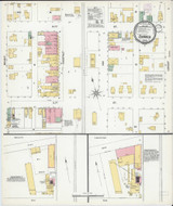 Onarga Illinois 1901-07 - Fire Insurance Index - Old Map Reprint