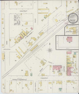 Oneida Illinois 1894 - Fire Insurance Index - Old Map Reprint