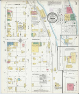 Oregon Illinois 1905 - Fire Insurance Index - Old Map Reprint