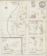 Orion Illinois 1886 - Fire Insurance Index - Old Map Reprint