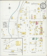 Orion Illinois 1901 - Fire Insurance Index - Old Map Reprint