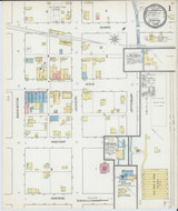 Oswego Illinois 1892 - Fire Insurance Index - Old Map Reprint