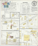Pana Illinois 1909 - Fire Insurance Index - Old Map Reprint