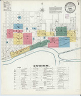 Peru Illinois 1902 - Fire Insurance Index - Old Map Reprint