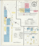 Plano Illinois 1912 - Fire Insurance Index - Old Map Reprint