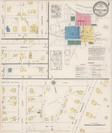 Prophetstown Illinois 1922 - Fire Insurance Index - Old Map Reprint