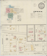 Red Bud Illinois 1894 - Fire Insurance Index - Old Map Reprint