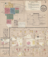 Red Bud Illinois 1932 - Fire Insurance Index - Old Map Reprint