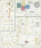 Ridge Farm Illinois 1909 - Fire Insurance Index - Old Map Reprint