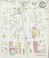 Sandwich Illinois 1892 - Fire Insurance Index - Old Map Reprint