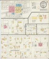 Sandwich Illinois 1897 - Fire Insurance Index - Old Map Reprint