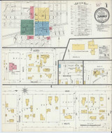 Sandwich Illinois 1902 - Fire Insurance Index - Old Map Reprint