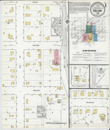 Sheldon Illinois 1919 - Fire Insurance Index - Old Map Reprint