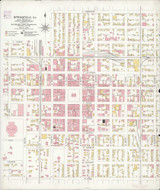 Springfield Illinois 1906 - Fire Insurance Index - Old Map Reprint