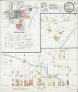 Staunton Illinois 1899 - Fire Insurance Index - Old Map Reprint