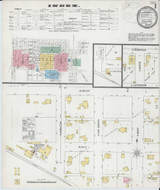 Sullivan Illinois 1898 - Fire Insurance Index - Old Map Reprint