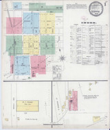 Sycamore Illinois 1896 - Fire Insurance Index - Old Map Reprint