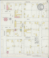 Toledo Illinois 1893 - Fire Insurance Index - Old Map Reprint