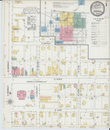Urbana Illinois 1892 - Fire Insurance Index - Old Map Reprint
