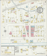 Utica Illinois 1896 - Fire Insurance Index - Old Map Reprint