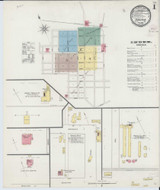 Virginia Illinois 1894 - Fire Insurance Index - Old Map Reprint