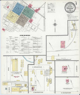 Virginia Illinois 1909 - Fire Insurance Index - Old Map Reprint