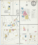 Warren Illinois 1893 - Fire Insurance Index - Old Map Reprint