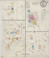 Warren Illinois 1898 - Fire Insurance Index - Old Map Reprint