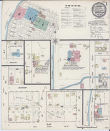 Warsaw Illinois 1890 - Fire Insurance Index - Old Map Reprint