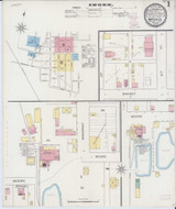 Waterloo Illinois 1898 - Fire Insurance Index - Old Map Reprint