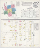 Waterloo Illinois 1913 - Fire Insurance Index - Old Map Reprint