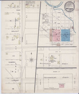 Watseka Illinois 1885 - Fire Insurance Index - Old Map Reprint
