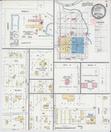 Watseka Illinois 1897 - Fire Insurance Index - Old Map Reprint