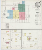 White Hall Illinois 1894 - Fire Insurance Index - Old Map Reprint