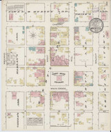 Winchester Illinois 1885 - Fire Insurance Index - Old Map Reprint