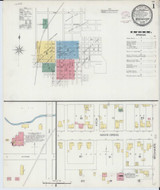 Winchester Illinois 1894 - Fire Insurance Index - Old Map Reprint