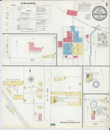 Bardstown Kentucky 1905 - Fire Insurance Index - Old Map Reprint