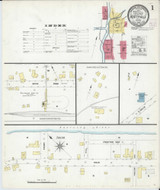 Beattyville Kentucky 1908 - Fire Insurance Index - Old Map Reprint