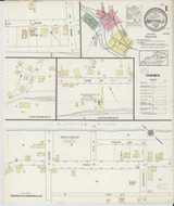 Beattyville Kentucky 1914 - Fire Insurance Index - Old Map Reprint