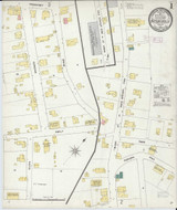 Brooksville Kentucky 1909 - Fire Insurance Index - Old Map Reprint