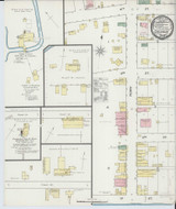 Calhoun Kentucky 1893 - Fire Insurance Index - Old Map Reprint