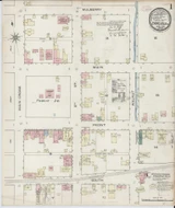 Carlisle Kentucky 1886 - Fire Insurance Index - Old Map Reprint