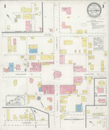 Columbia Kentucky 1929 - Fire Insurance Index - Old Map Reprint