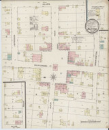 Elkton Kentucky 1886 - Fire Insurance Index - Old Map Reprint