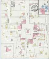 Elkton Kentucky 1893 - Fire Insurance Index - Old Map Reprint